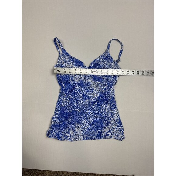 Lauren Ralph Lauren Women's 4 Underwire Slimming Support Tankini Swim Top NWT - Picture 7 of 16